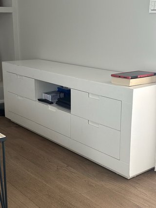 Mueble TV blanco