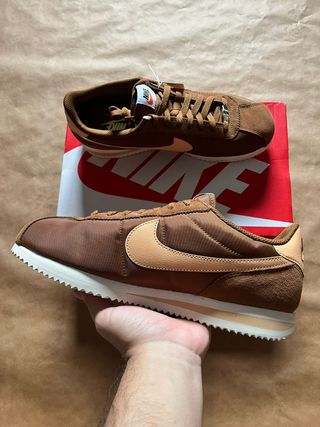 Zapatillas Nike Cortez Marrón Beige