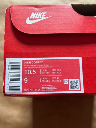 Zapatillas Nike Cortez Marrón Beige