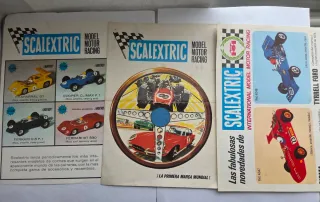 Folletos Publicidad Scalextric Novedades Coches