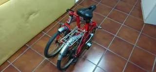 Bicicleta Plegable Monty Roja