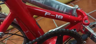 Bicicleta Plegable Monty Roja