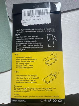 Cristal Templado NEW C iPhone 7/8 Plus