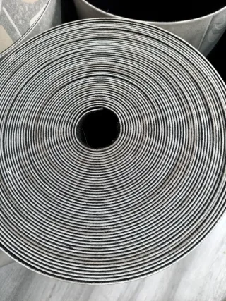 Rollo PVC gris 50cm ancho x 5m largo