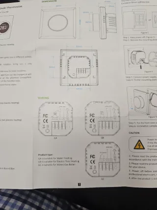 Termostato empotrar 1439 WTC