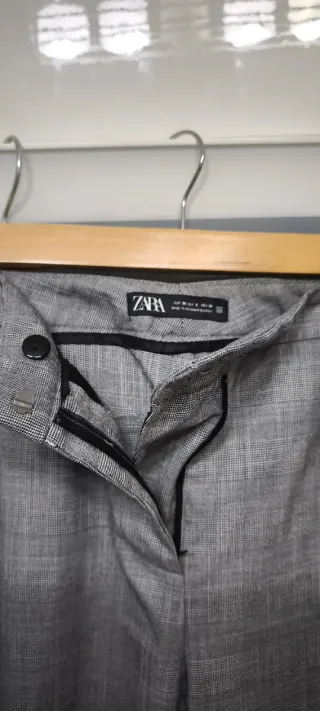 Traje Chaqueta Zara Gris Talla M