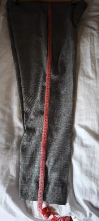 Traje Chaqueta Zara Gris Talla M