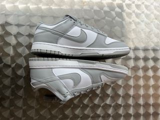 Nike Dunk Low Retro Gris y Blanco