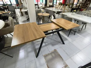 Mesa extensible madera y metal