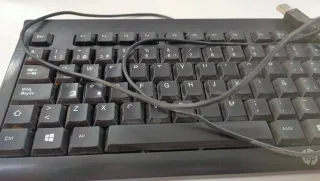 Teclado HP USB Negro