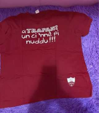 Maglietta Trapani Calcio Rossa