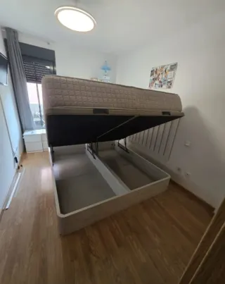 Canapé abatible y colchón