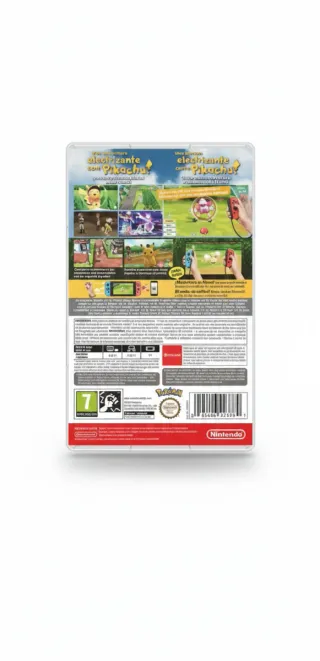 Caja Juego Nintendo Switch Pokémon Pikachu