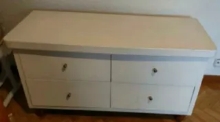 URGE Cómoda/Mueble TV blanco