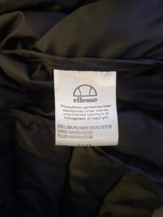 Cazadora acolchada Ellesse gris