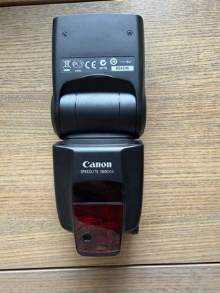 Canon Speedlite 580 EX II Flash