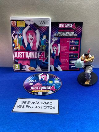 JUEGO NINTENDO WII JUST DANCE 4