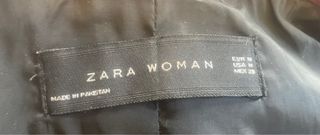 Cazadora Piel Zara Mujer Granate