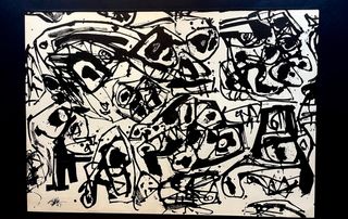 Antonio Saura. Pochoir de 1961