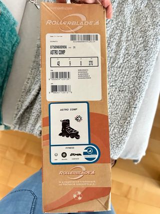 Patines en línea talla 42 + rodilleras