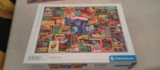 Puzzle Clementoni 1000 piezas Carteles Películas