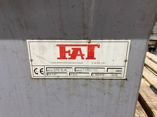 Sierra de corte industrial Fat MCD 370