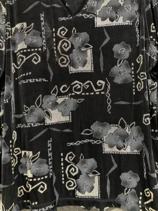 Blusa estampada floral para mujer