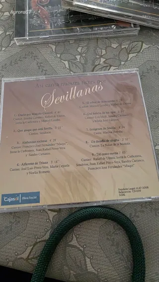 Lote 2 CDs Sevillanas Flamenco "Asi canta nuestra