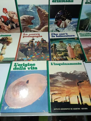 10 Volumi Grandi Temi De Agostini anni 70