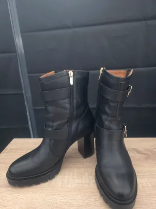 Botines Pikolinos Cervera Piel Negro Talla 41