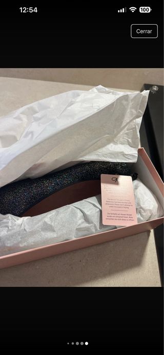 Bailarinas Pretty Ballerinas Negras Talla 38