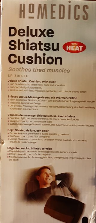 Cuscino Massaggio Shiatsu HoMedics con Calore