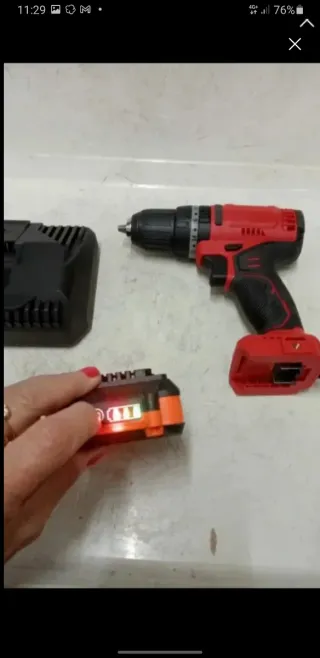 Taladro de batería 20v