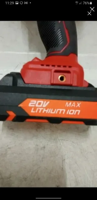 Taladro de batería 20v