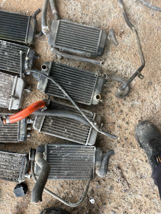 Lote de radiadores de moto