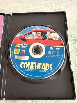 DVD Los Caraconos (Coneheads) Comedia Sci-Fi