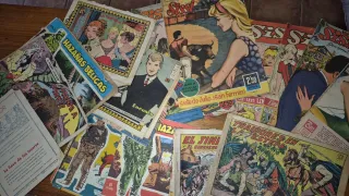 Lote de Cómics Antiguos TBO, Zizi zape,Rosas blanc