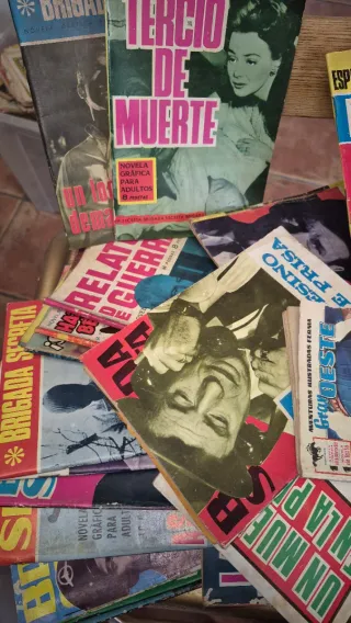 Lote de Cómics Antiguos TBO, Zizi zape,Rosas blanc