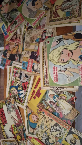 Lote de Cómics Antiguos TBO, Zizi zape,Rosas blanc