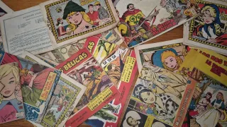 Lote de Cómics Antiguos TBO, Zizi zape,Rosas blanc