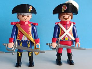Lote 3 Soldados Playmobil Franceses