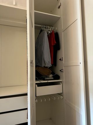 Armario Ikea grande de madera blanco