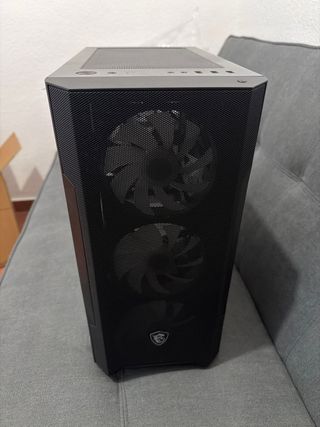 Torre Gaming MSI MAG Forge M100R Negra