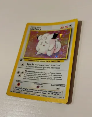 Clefairy Base Set 1st Edition Portoghese