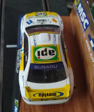 Coche Slot Subaru WRC MSC 2001