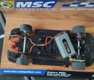 Coche Slot Subaru WRC MSC 2001