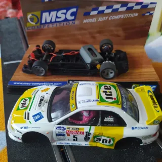 Coche Slot Subaru WRC MSC 2001