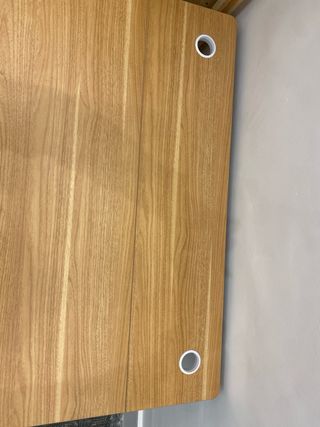 Escritorio Elevable Eléctrico Madera y Metal