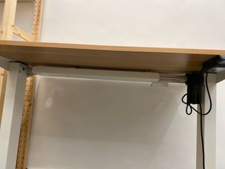 Escritorio Elevable Eléctrico Madera y Metal