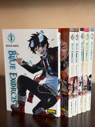 Blue Exorcist 01 - 06. Pack de mangas y cofre caja